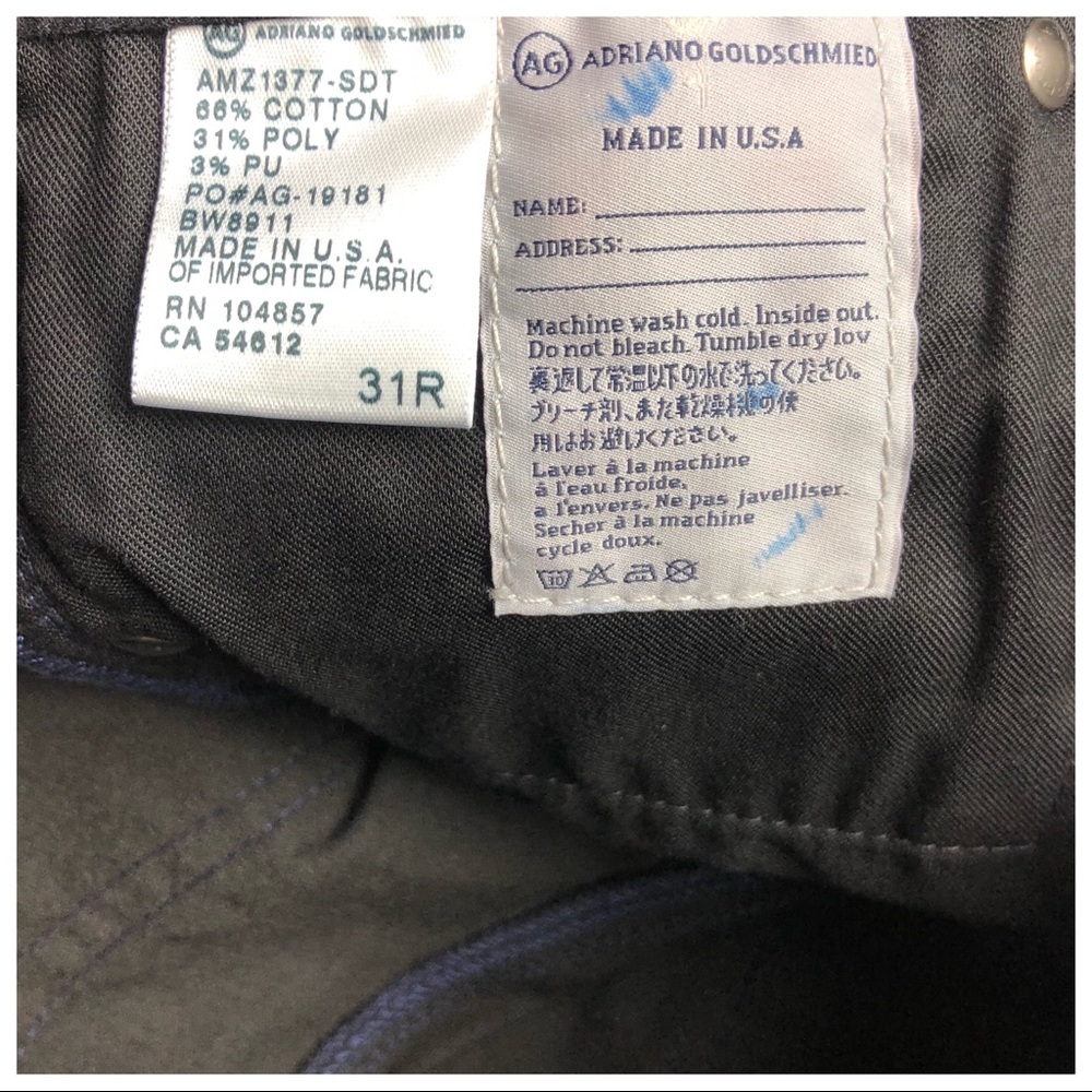 NEW Adriano Goldschmied Stevie Sparkle Jeans size 31 - Picture 6 of 6